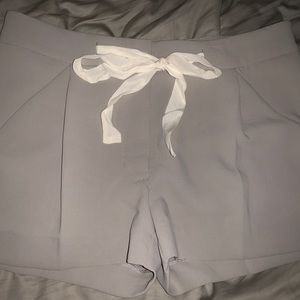 WILFRED dress shorts in grey NWOT